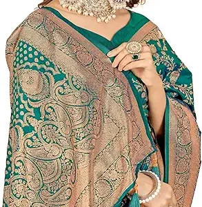 Cotton Banarasi Silk Saree for Women